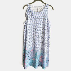 Lilly Pulitzer Luella Sleeveless Shift Swing Dress in Sea La Vie